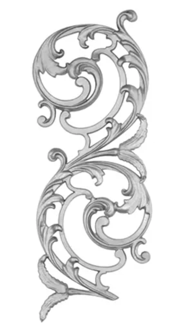 Bird of Paradise Dual Swing Ornamental Metal Iron Gate - Image 4